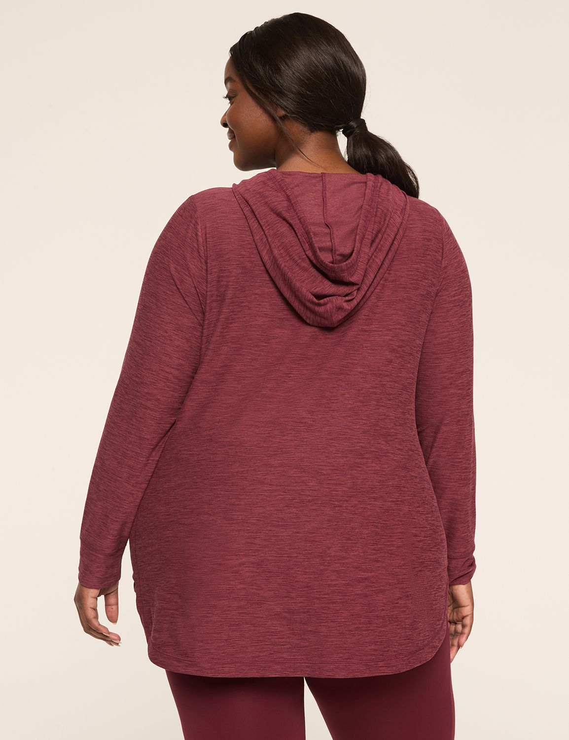 LIVI Soft Marl Long-Sleeve Hoodie
