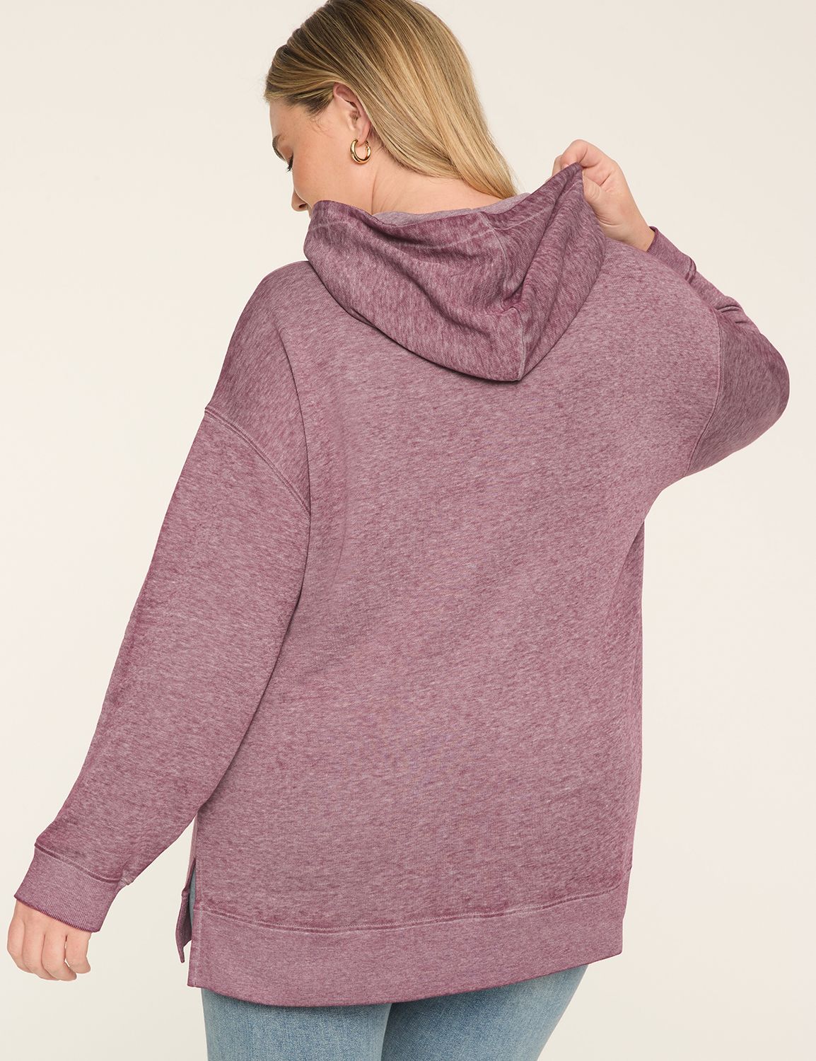 Relaxed Long Sleeve Drop Shoulder H Product Image 2