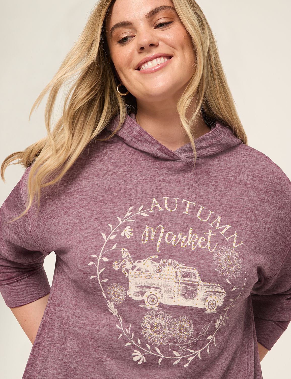 Relaxed Long Sleeve Drop Shoulder H Product Image 4