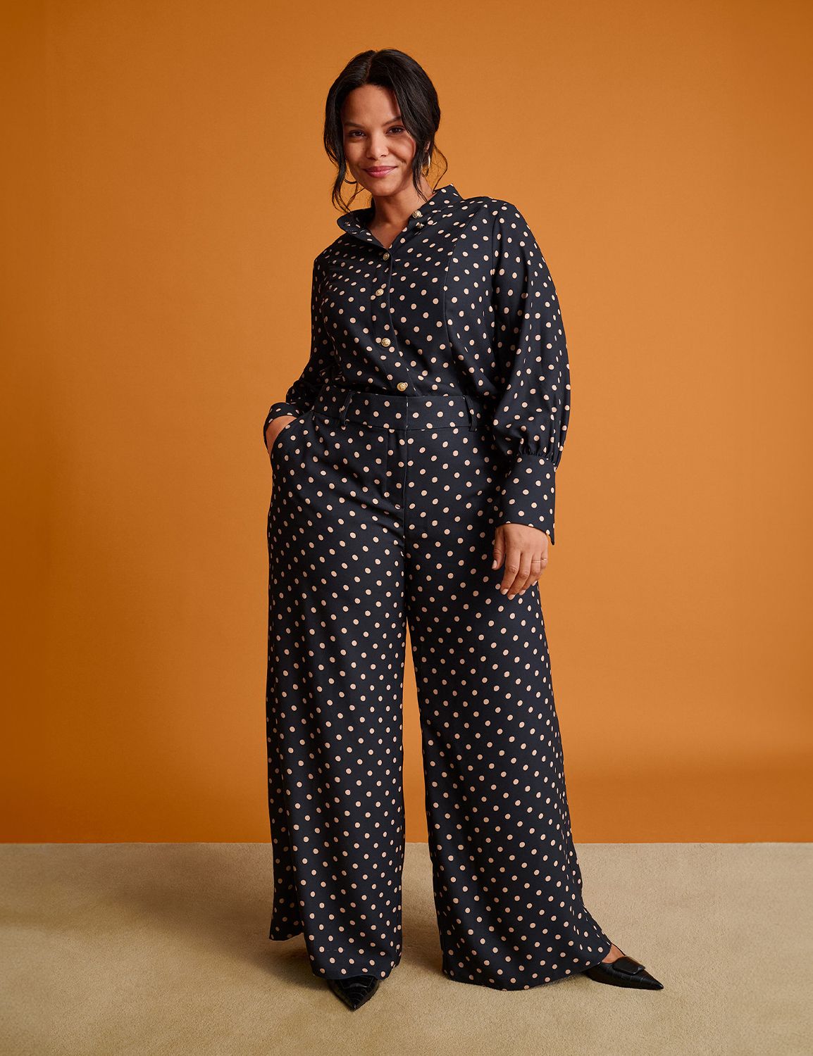 CREPE WIDELEG PRINT - 1147129 Product Image 1