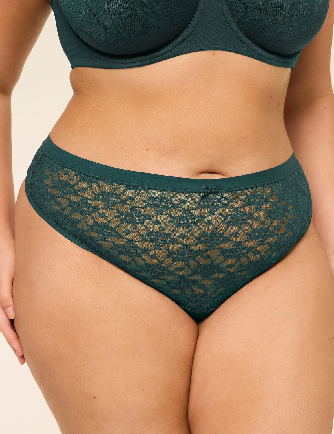 Allover Lace Thong