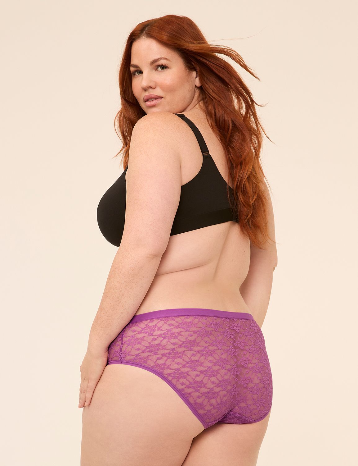 Allover Lace Hipster Panty