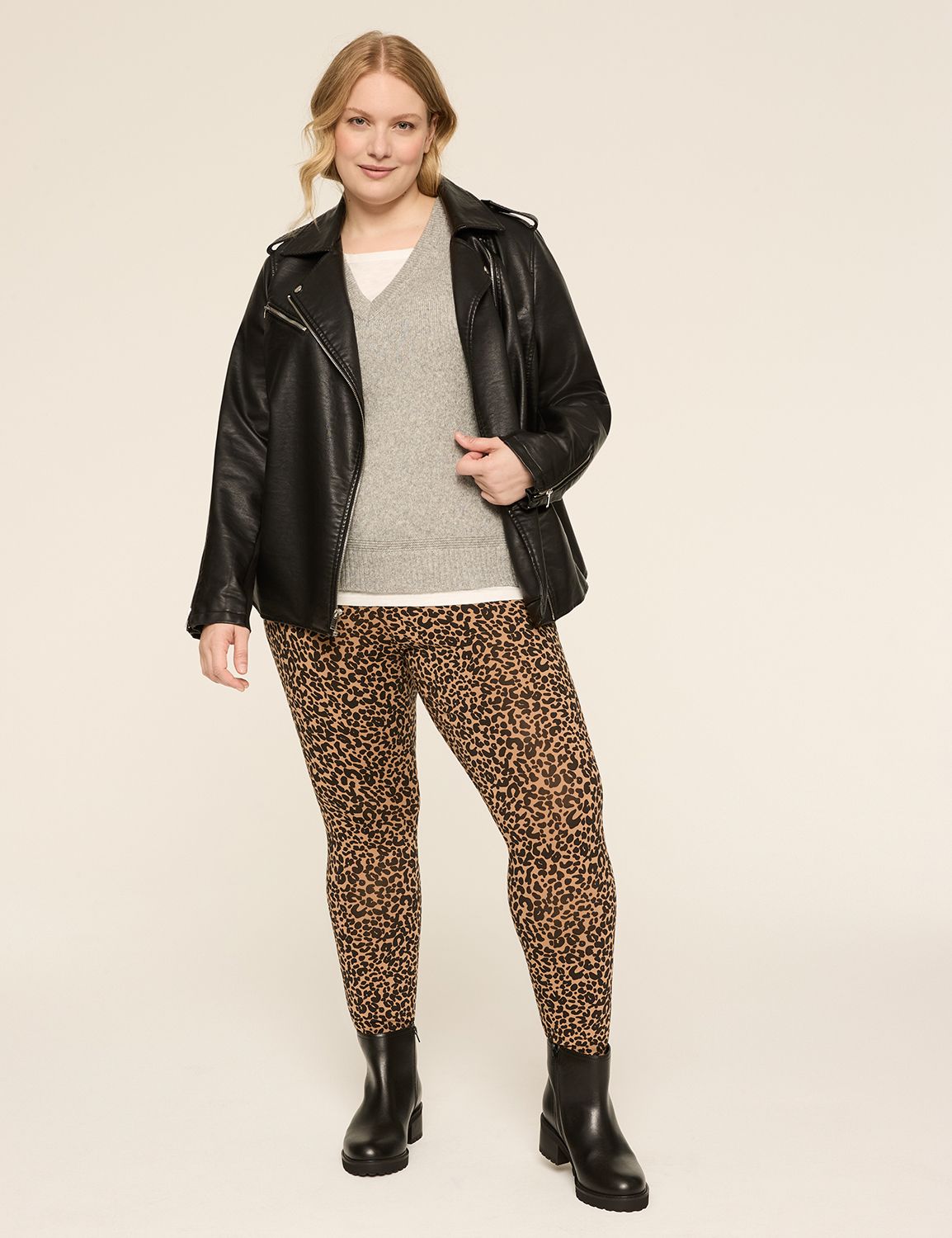 Classic Long Sleeve V-Neck Mix Medi Product Image 4
