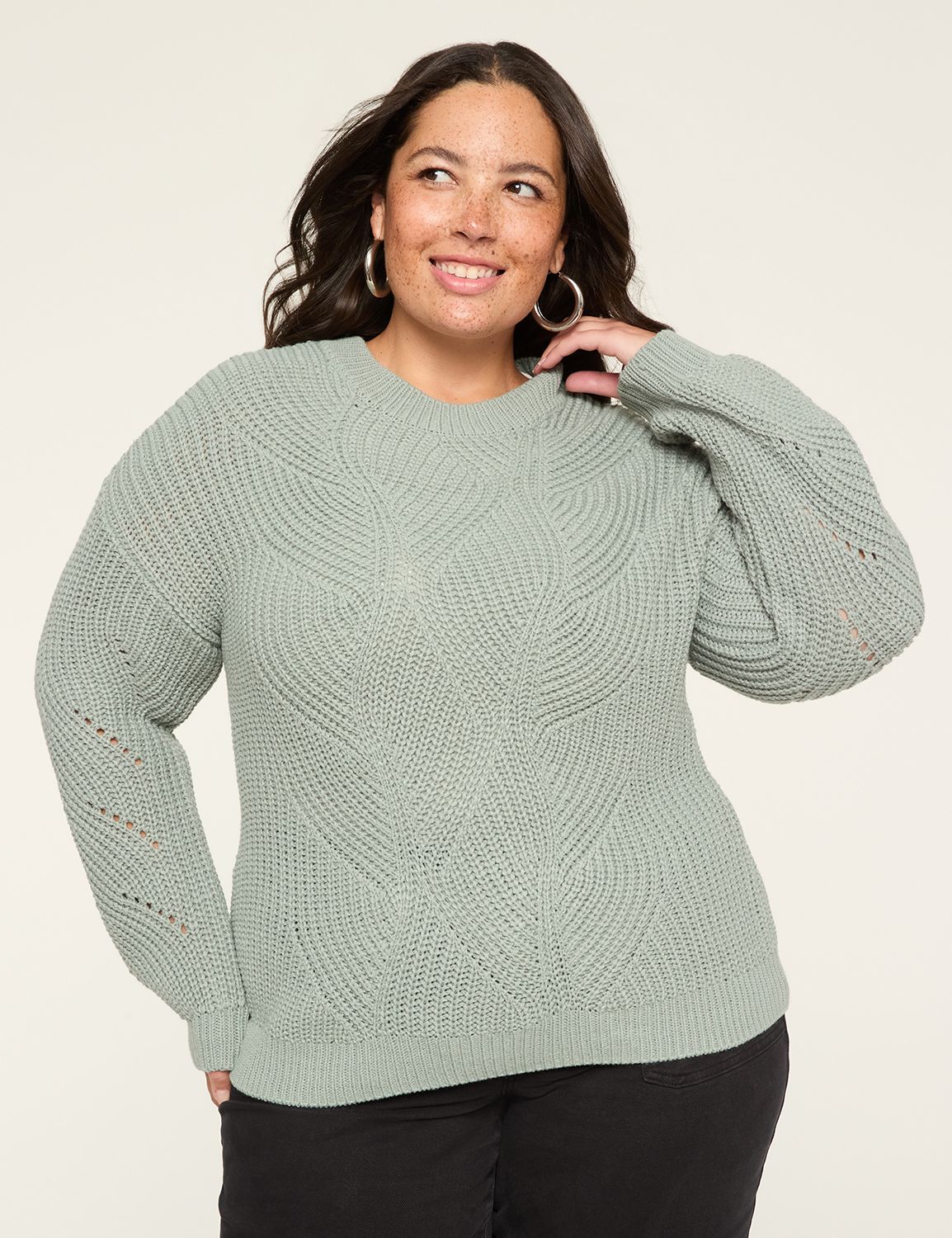 Classic Trellis Pullover Sweater - Product Image 1