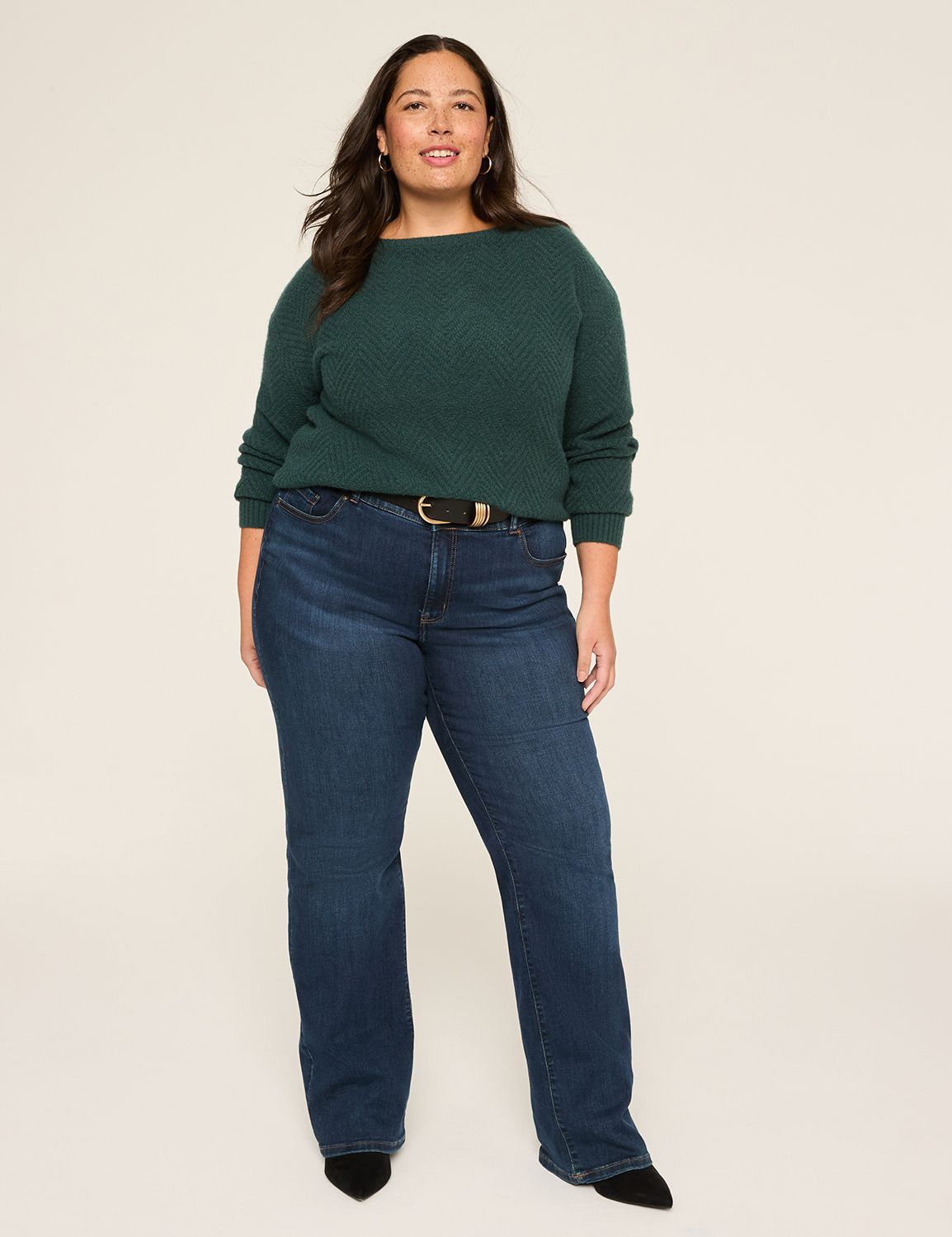 Classic Textured Boatneck Pullover Product Image 3