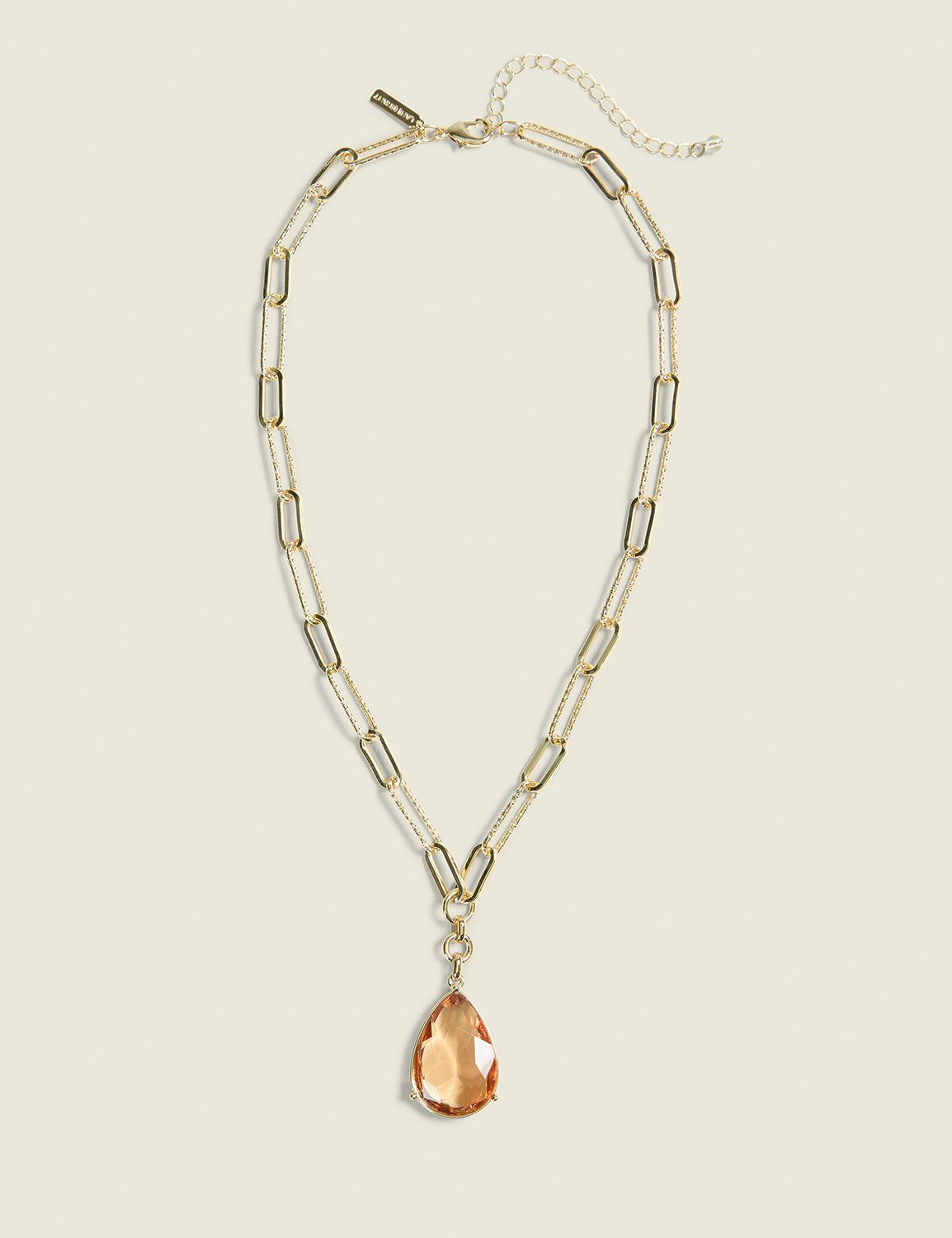 Neutral Stone Single Row Necklace Product Image 1