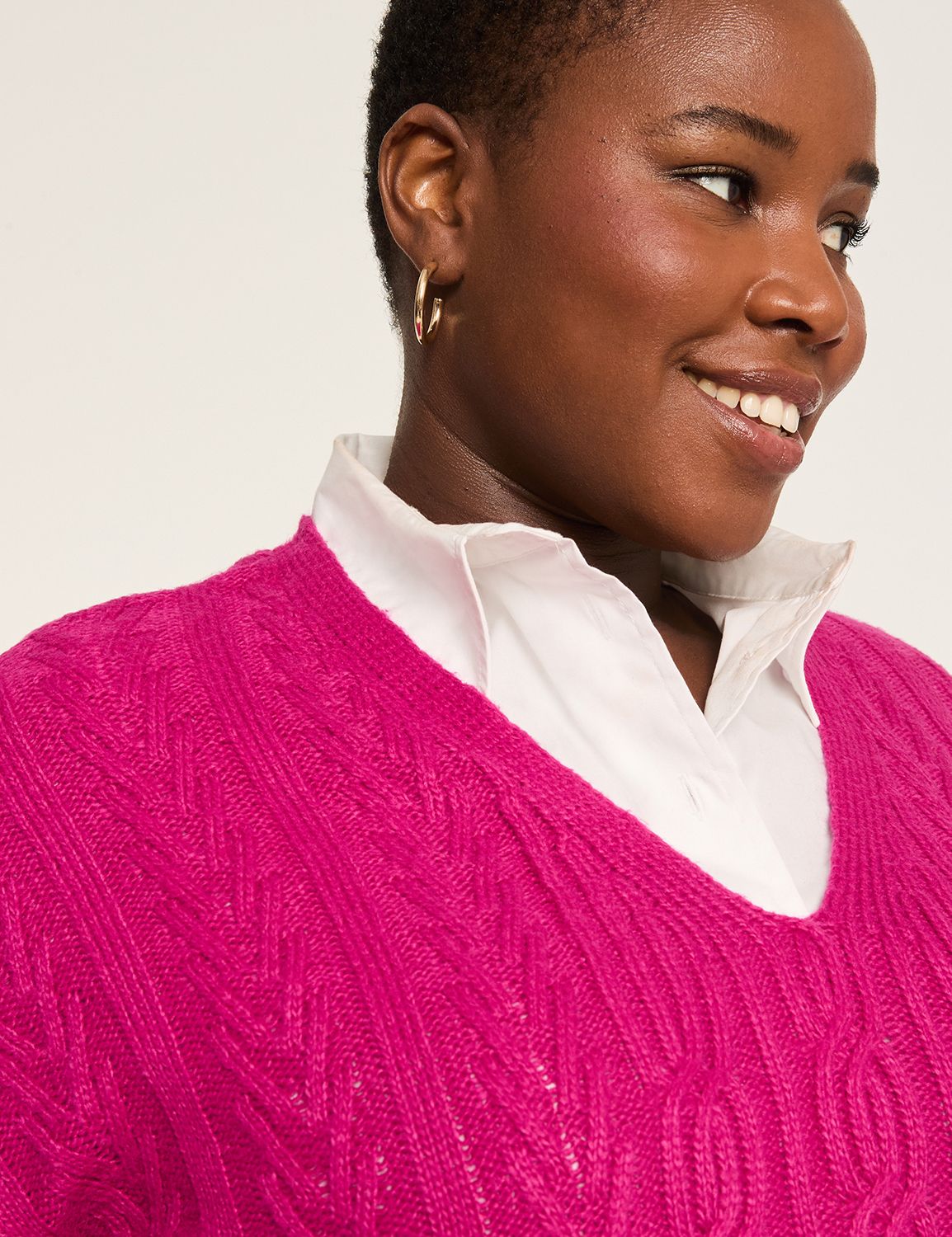 mame 25SS Lace Knit Pullover サイズ2 Eyelet Lace Sweater | Nuuly