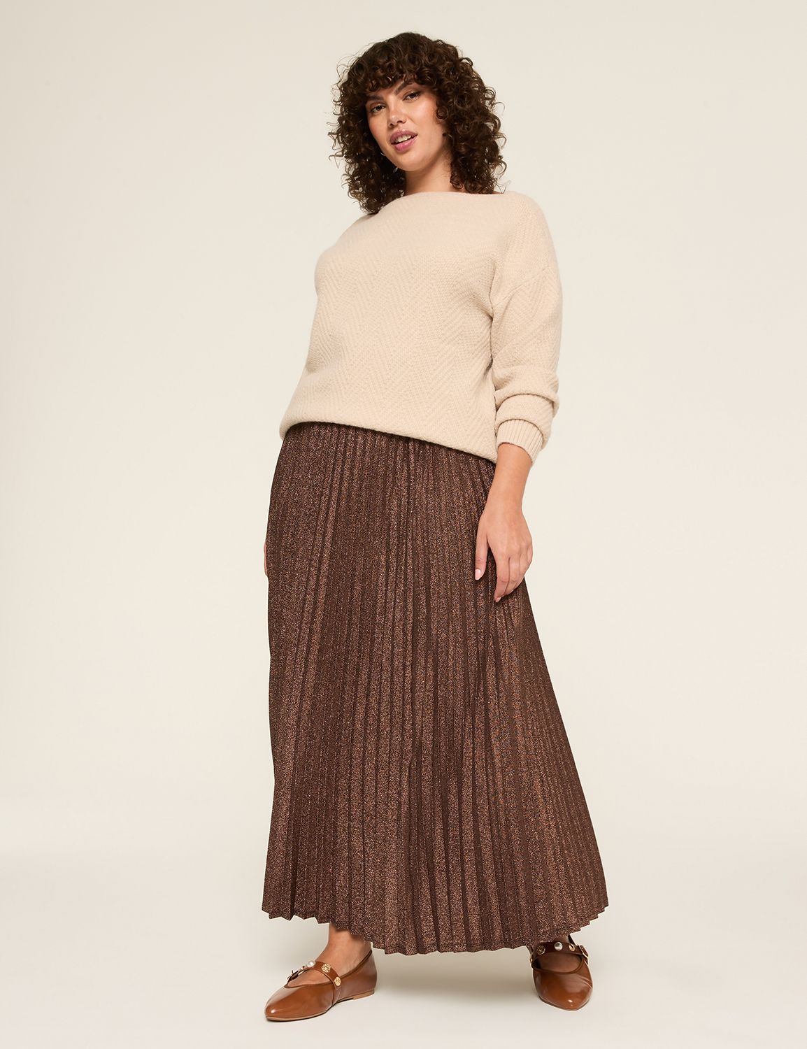 SHIRRED METALLIC MAXI 1148024 Product Image 3