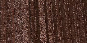 Pleated Metallic Knit Maxi Skirt
