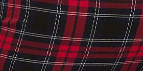 Perfect Drape High-Rise Plaid Wide Leg Pant