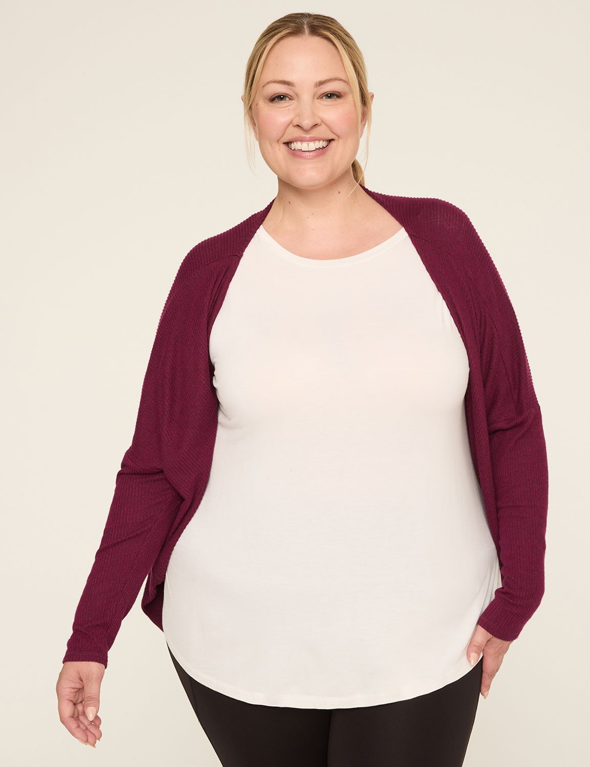 LIVI Long Sleeve Twist Front Soft S Product Image 6
