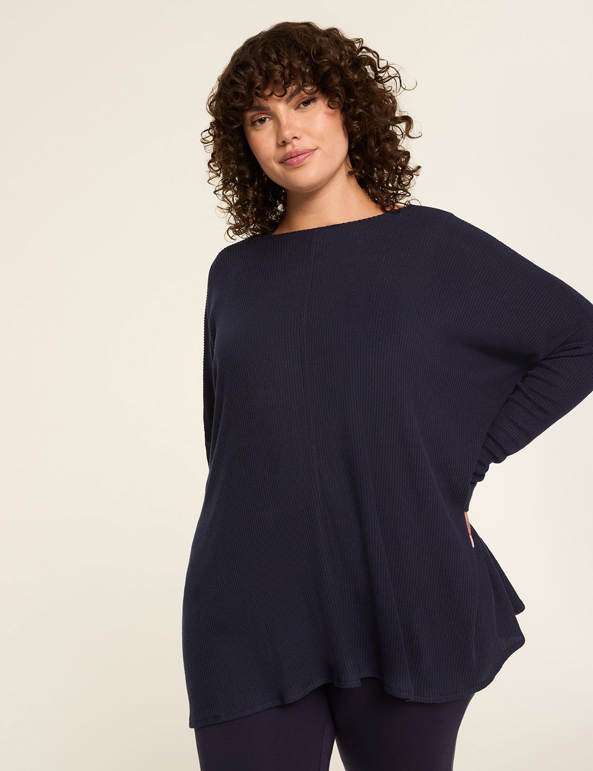 LIVI Long Sleeve Twist Front Soft S Product Image 4