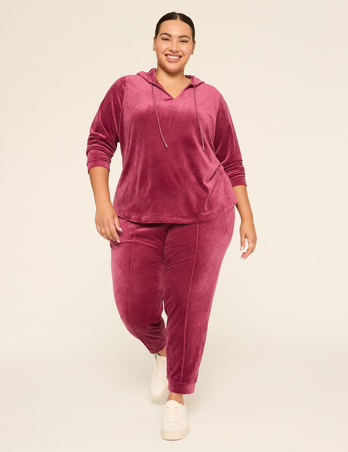 LIVI Mid Rise Velour Classic Full L Product Image 3