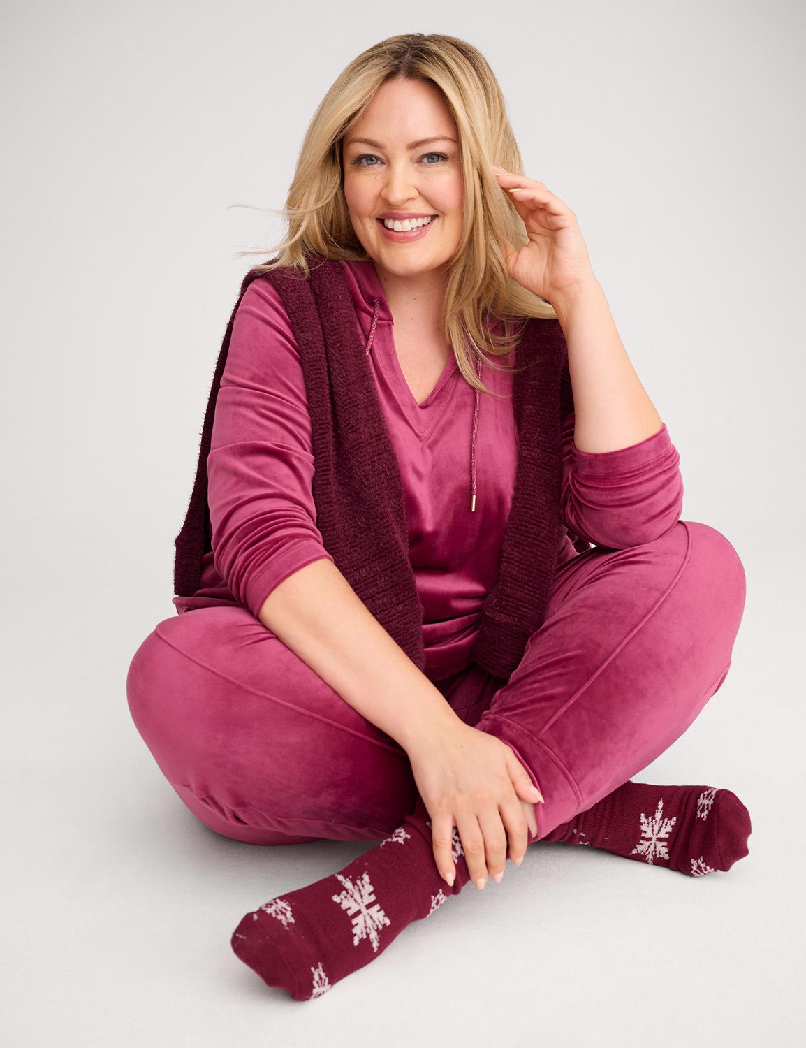 LIVI Mid Rise Velour Classic Full L Product Image 4