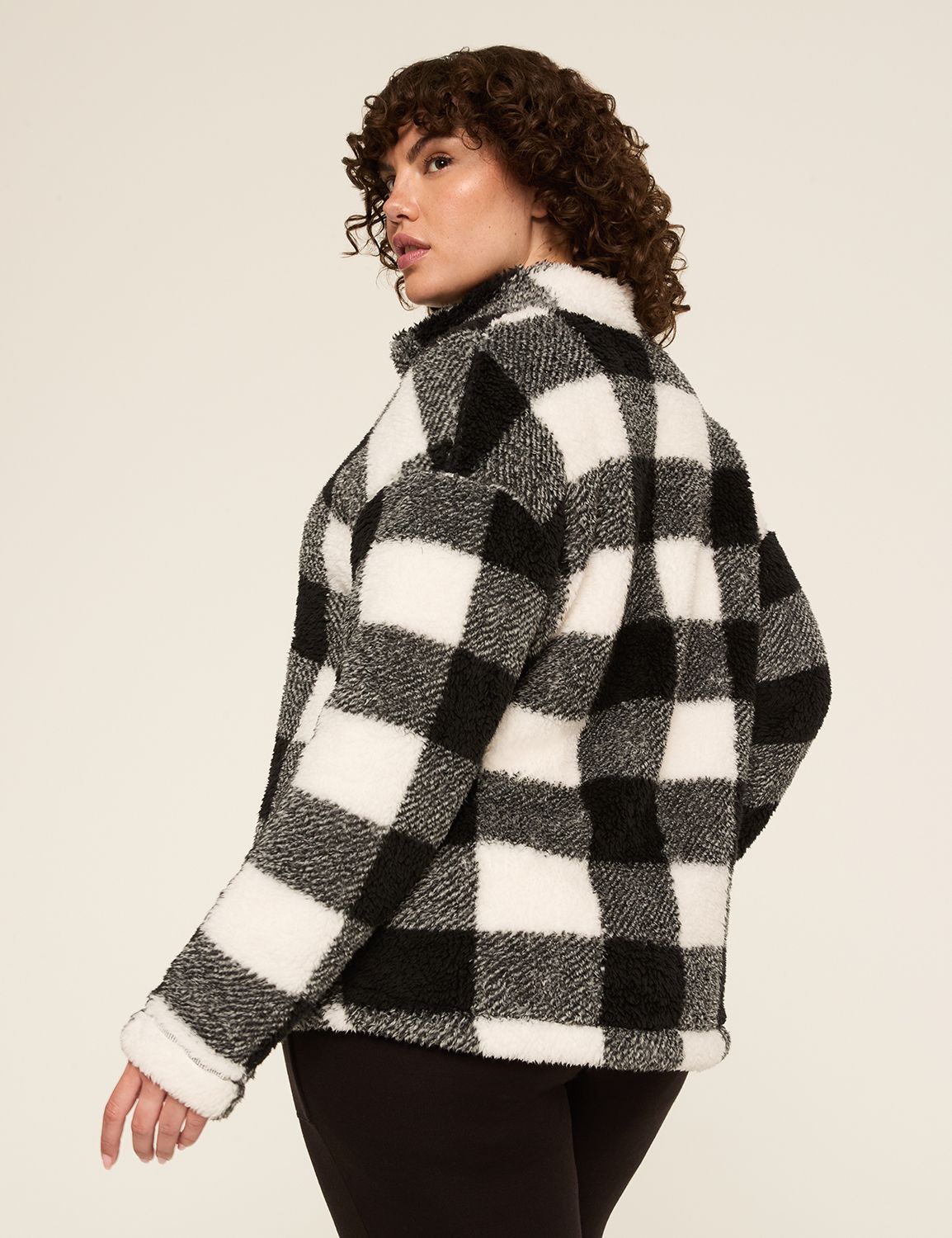 LIVI Long Sleeve Full Zip Sherpa Ja Product Image 2