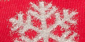 Sparkle Snowflake Pullover Sweater