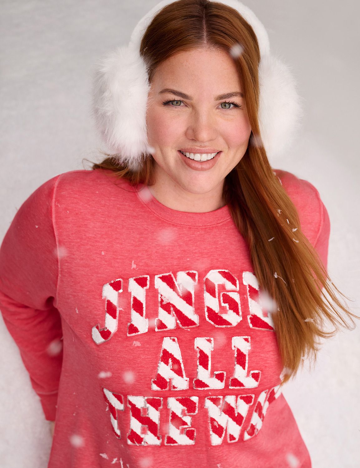 Long Sleeve Crew Neck Sweatshirt wi Product Image 5