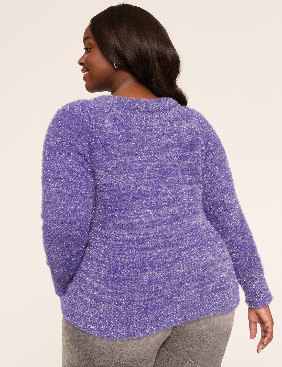 Crew-Neck Pullover Sweater