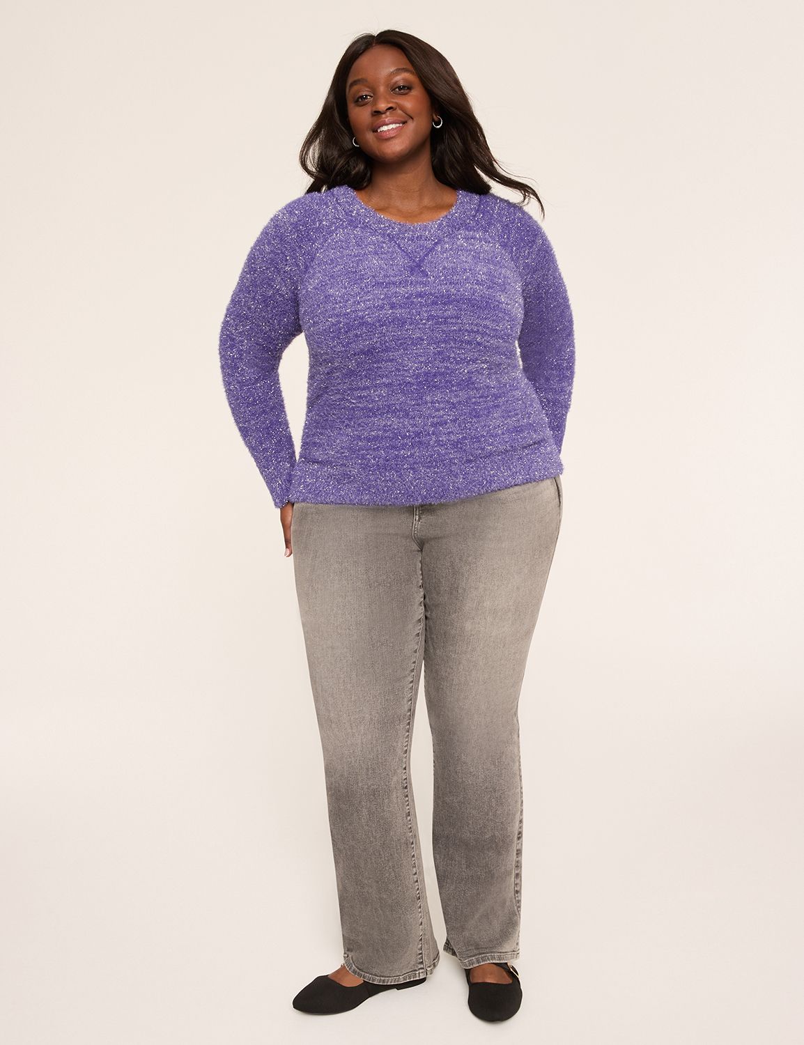 Classic Long Sleeve Crew Neck Pullo Product Image 3