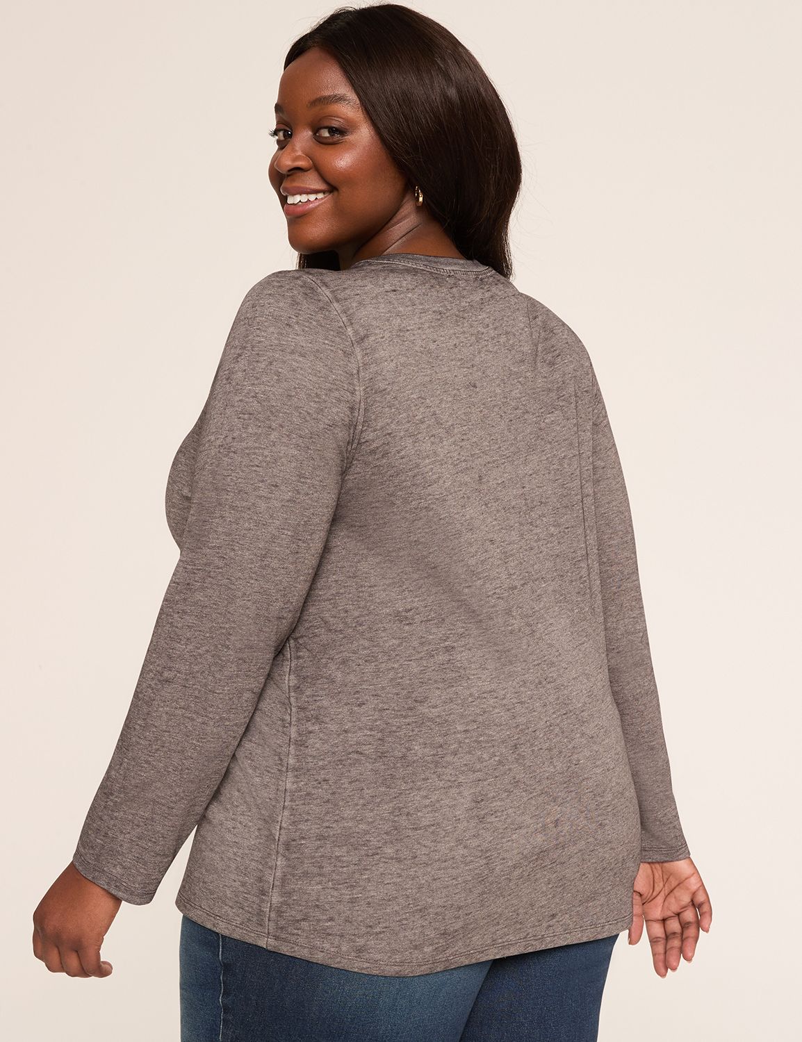 Rezi Long Sleeve Crew Neck Pull-Over