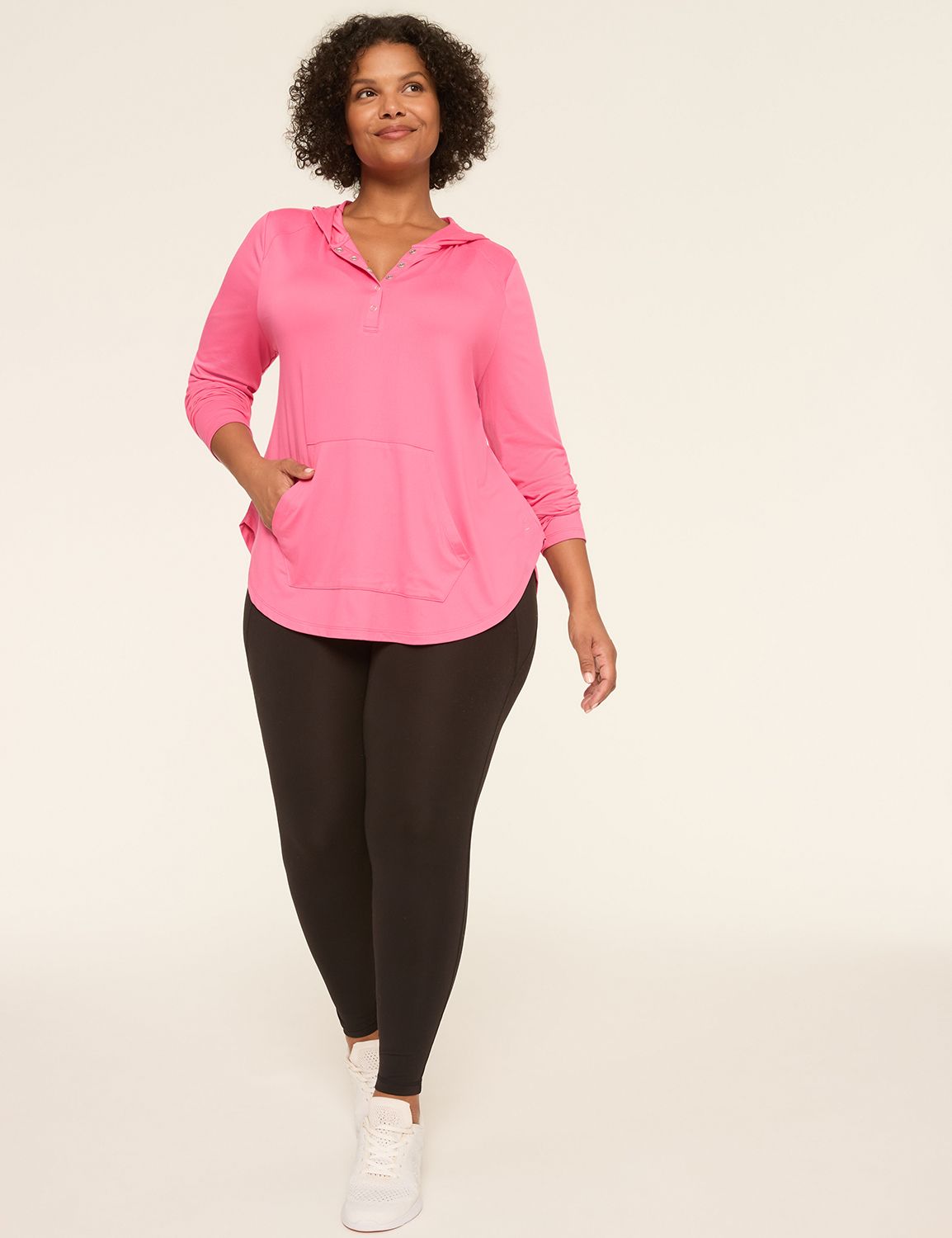 LIVI Long Sleeve Snap Up Livi Soft Product Image 3