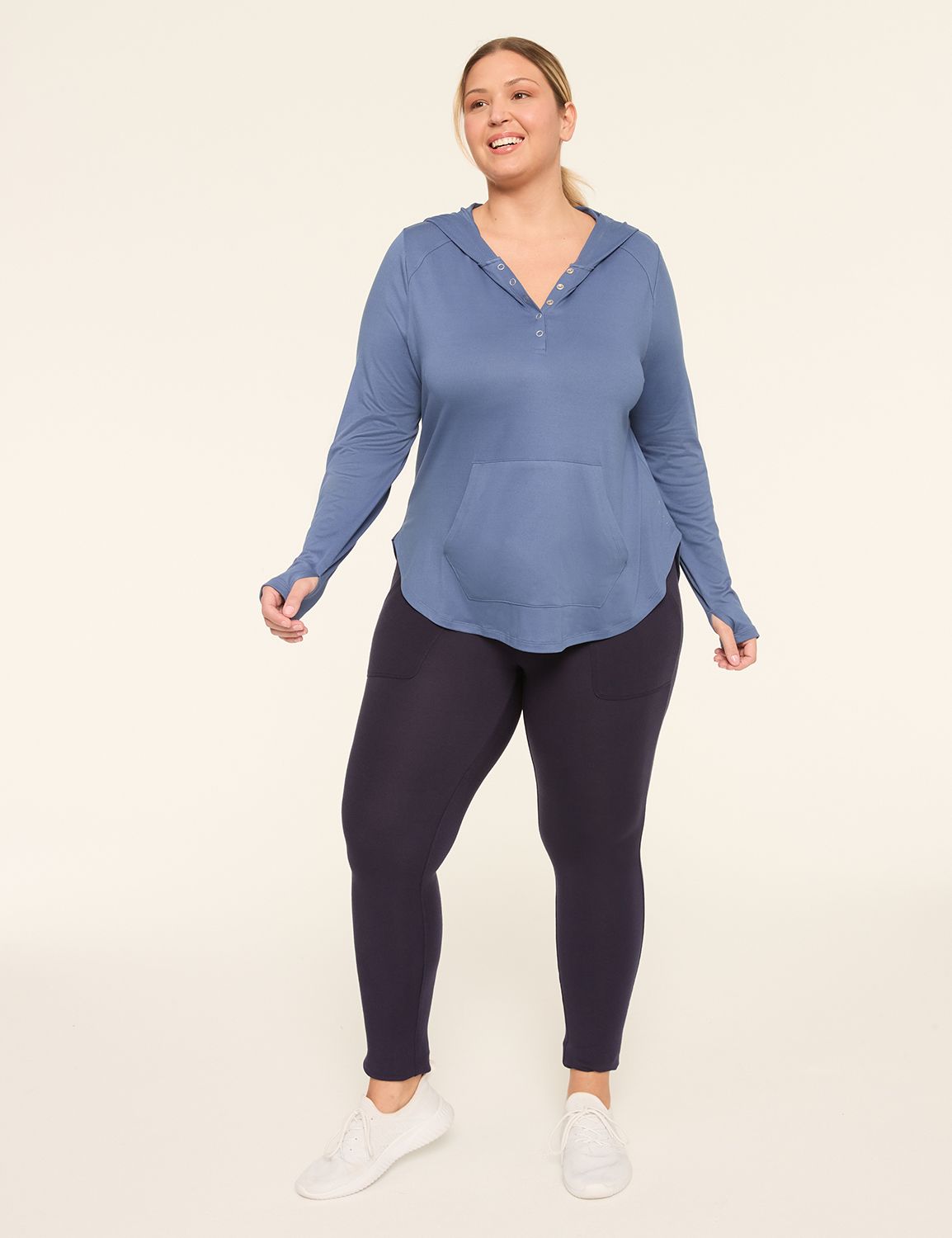 LIVI Long Sleeve Snap Up Livi Soft Product Image 3