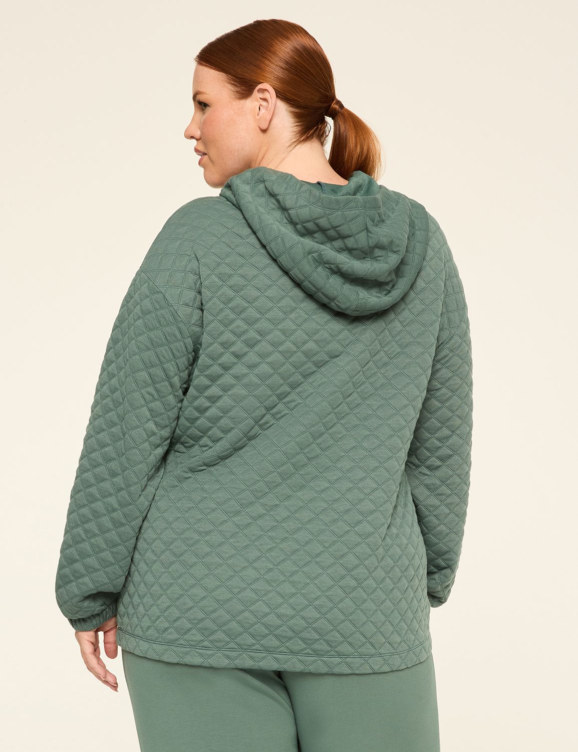 LIVI Long-Sleeve Quilted Hoodie