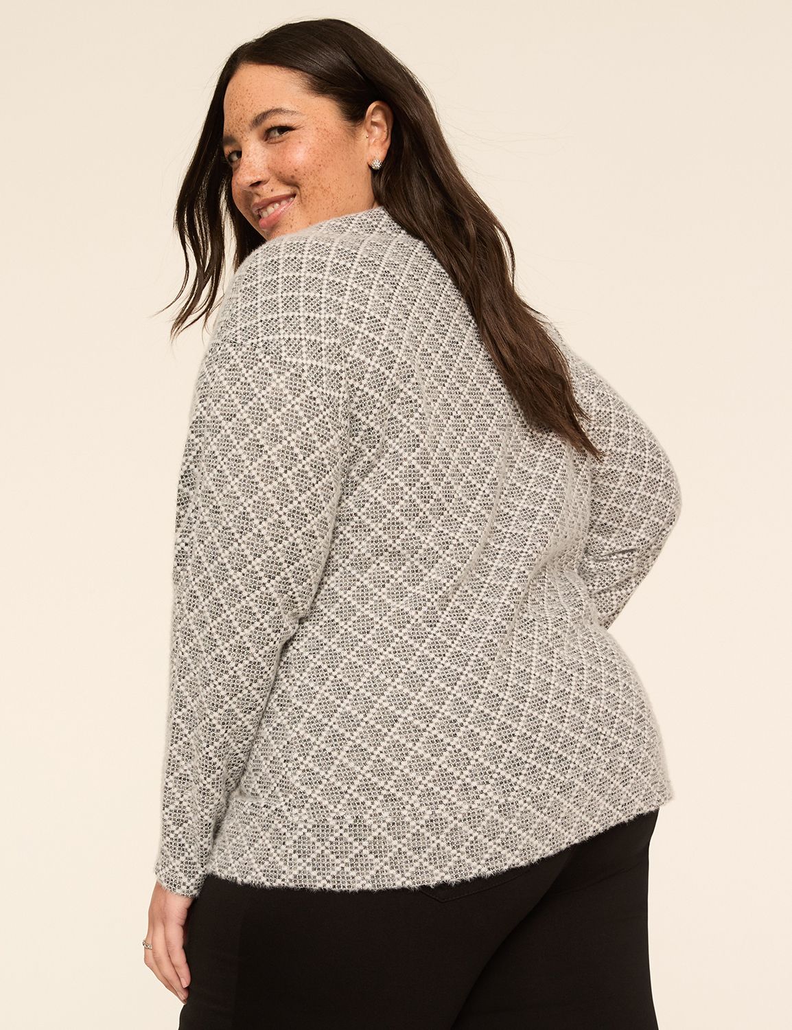 Mock-Boatneck Cozy Top