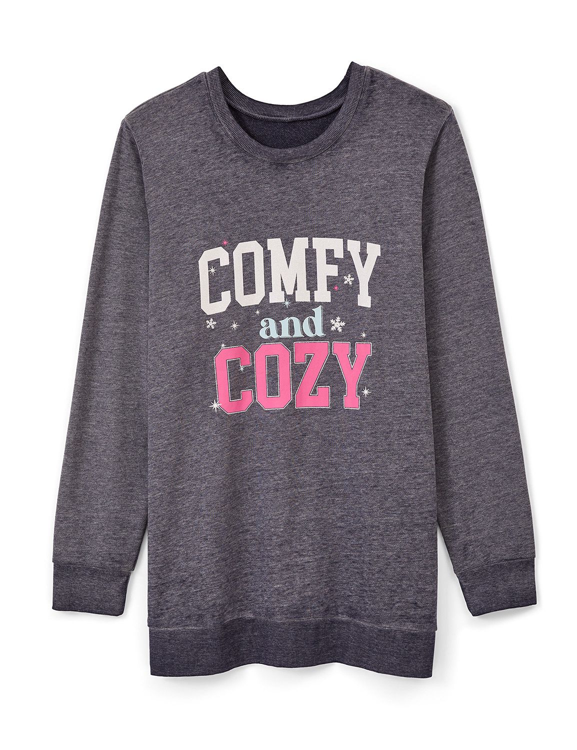 Long Sleeve Crew Neck Sweatshirt wi Product Image 5
