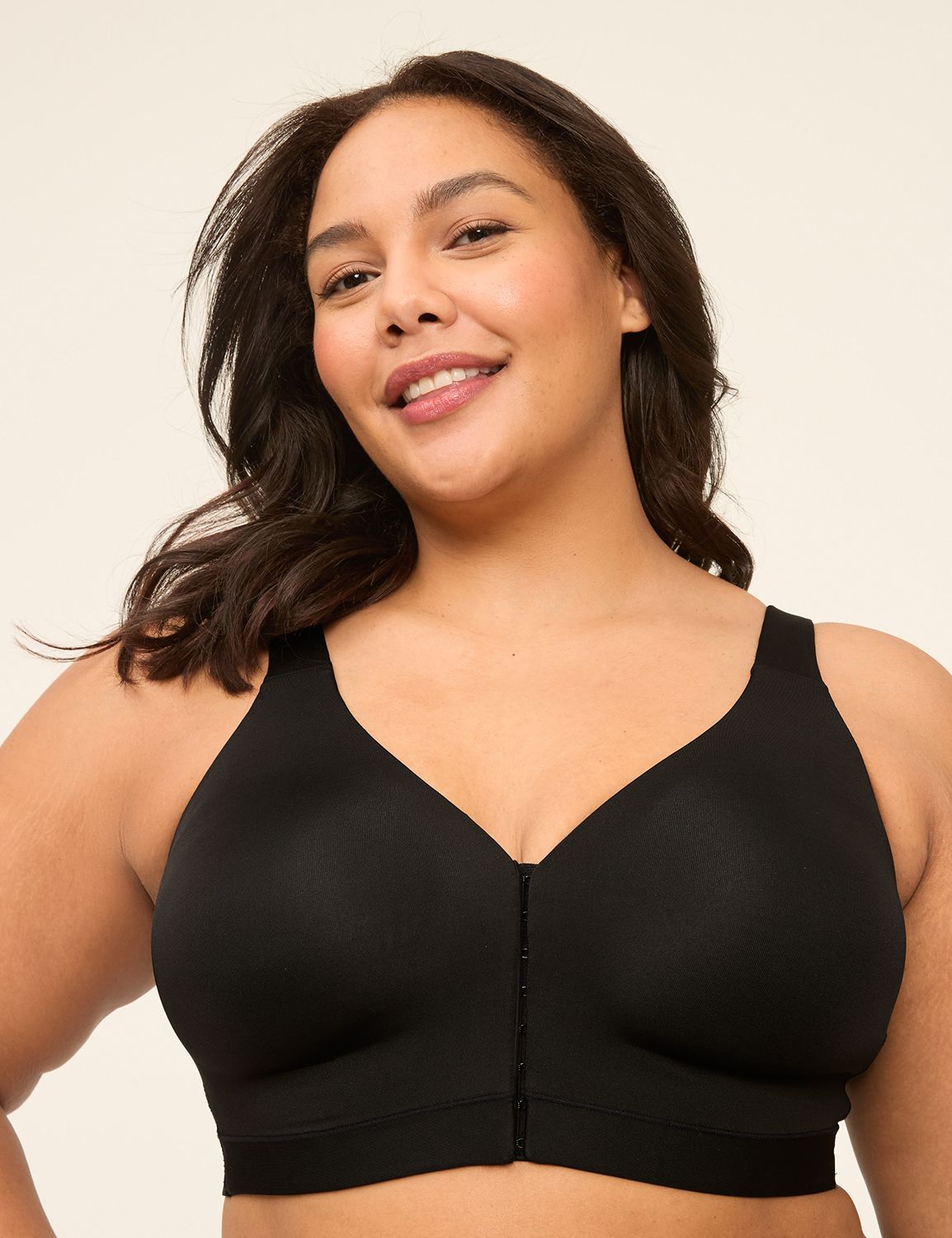 Comfort Bliss&reg; Lightly Lined Front-Close No-Wire Bra