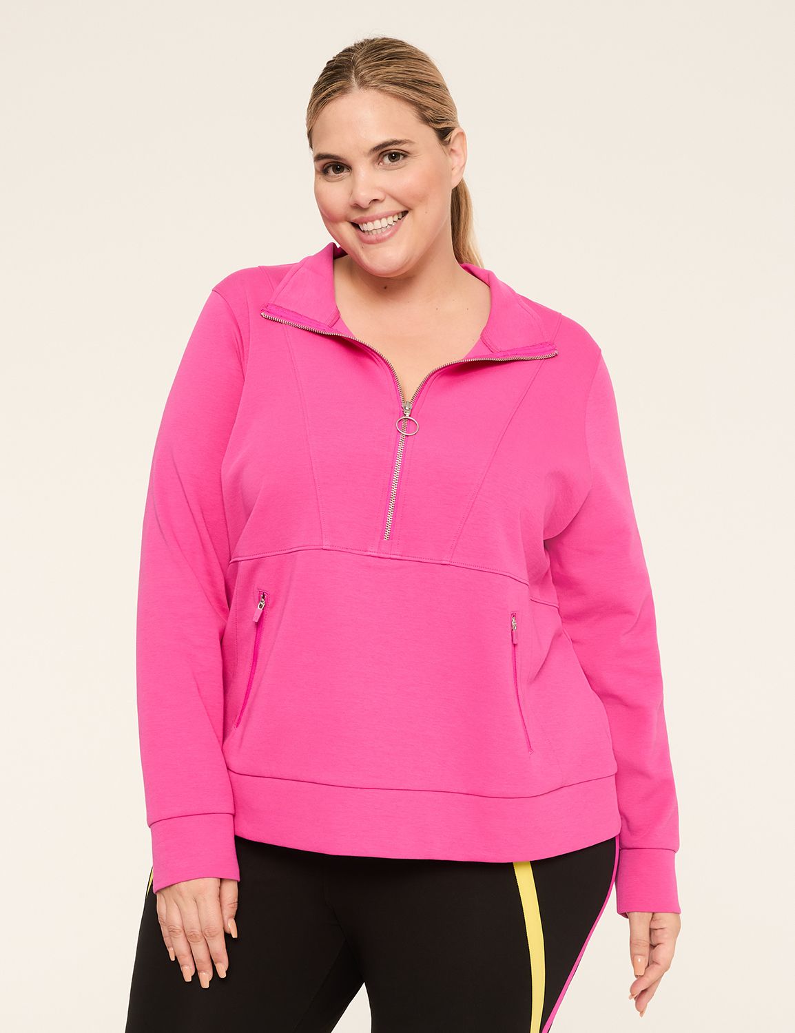 LIVI Knit Half-Zip Sweatshirt