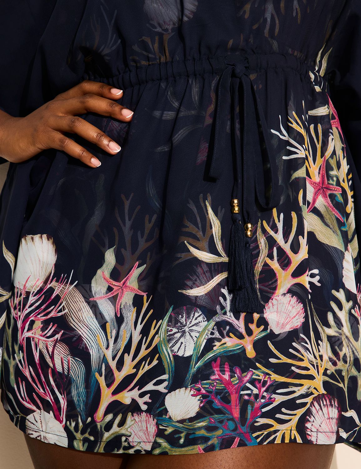 Chiffon Dolman Cover Up 1148852 Product Image 3