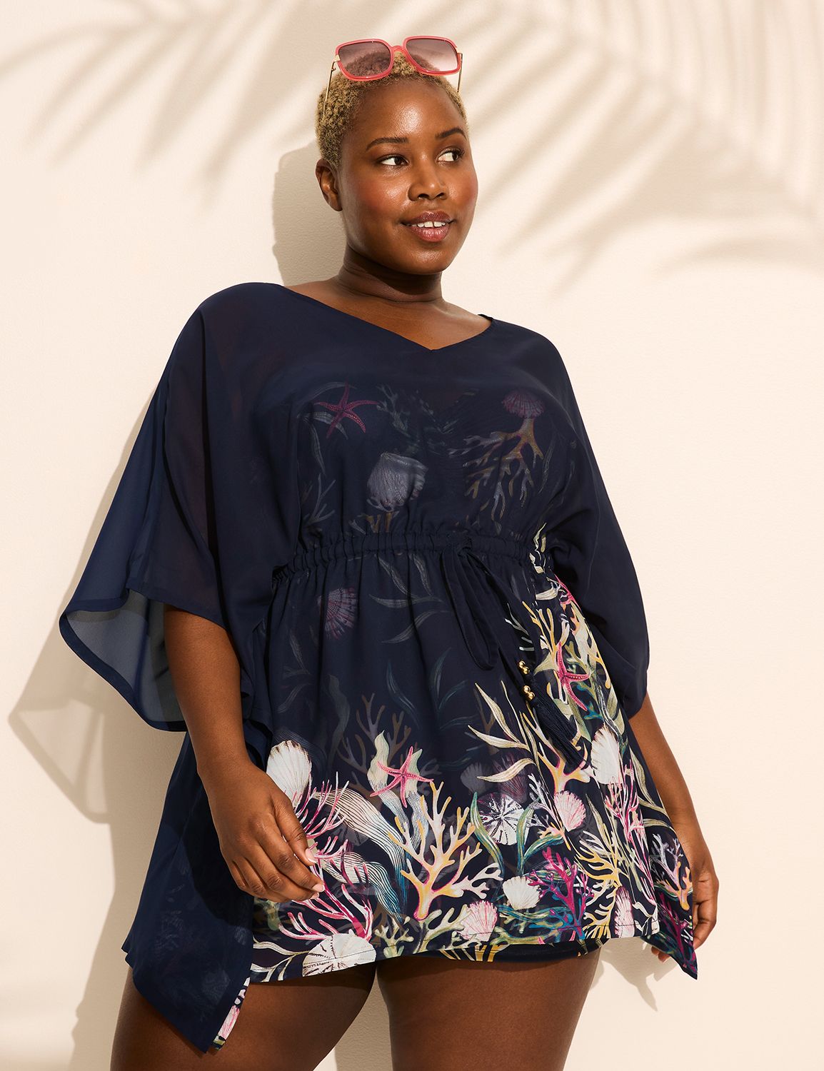 Chiffon Dolman Cover Up 1148852 Product Image 4