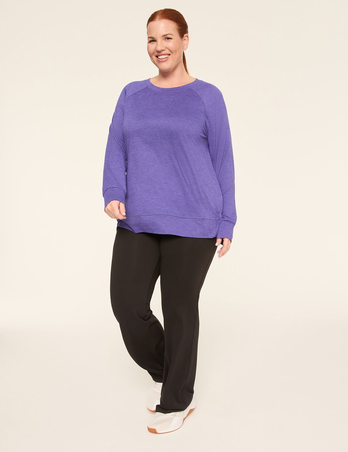 LIVI Long Sleeve Crew Neckline Recy Product Image 3