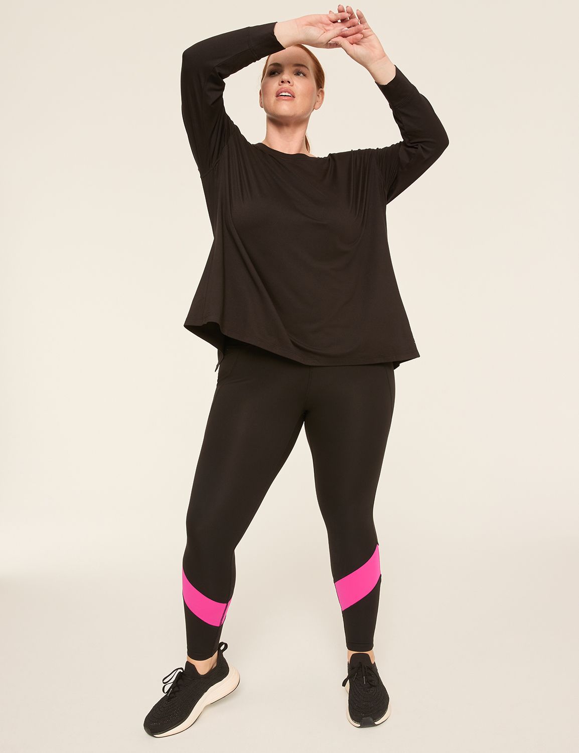 LIVI Long Sleeve Crew Neckline Recy Product Image 3