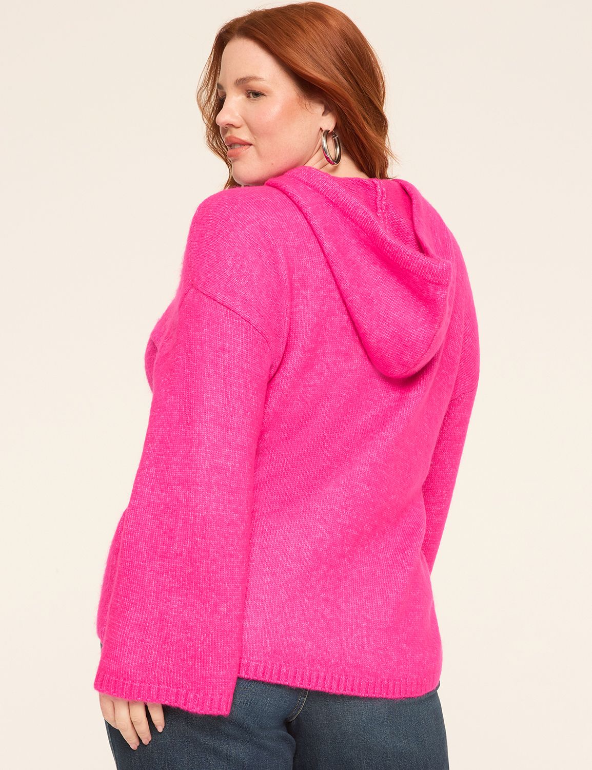 Long-Sleeve Hoodie Sweater