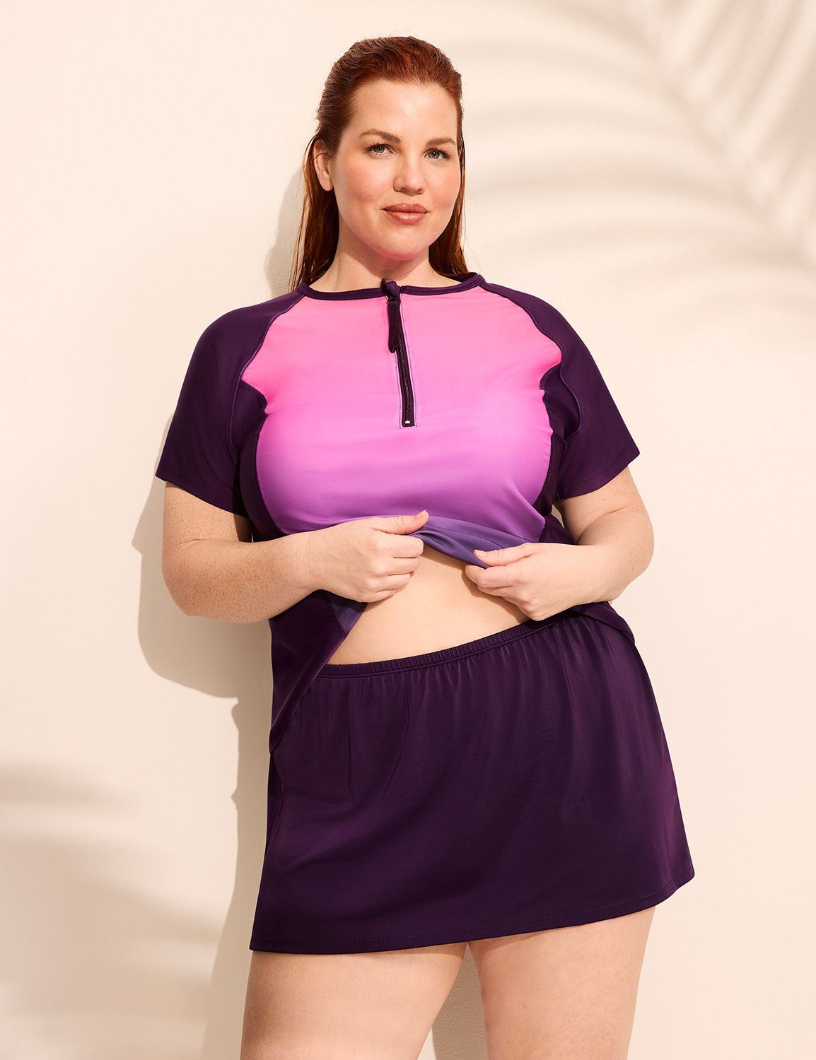 Slitted Swim Skirt 1149875 HOP Product Image 4