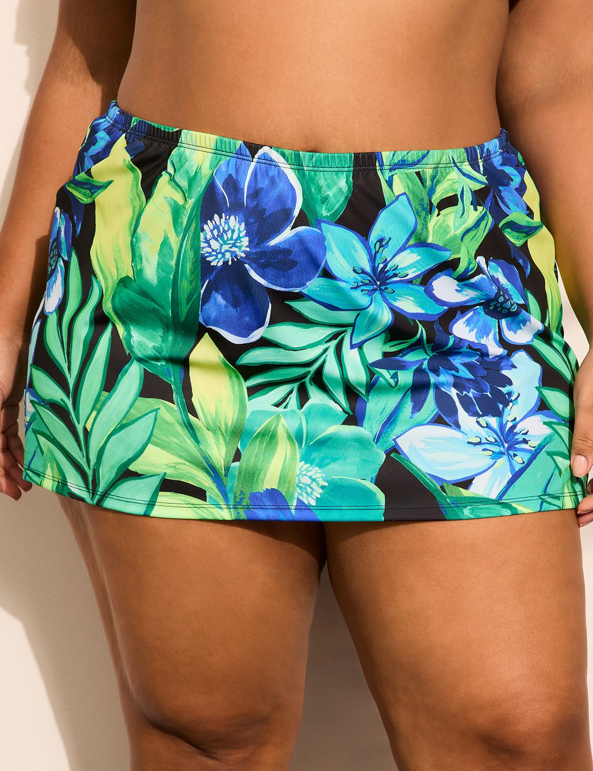Side Slit Swim Skirt