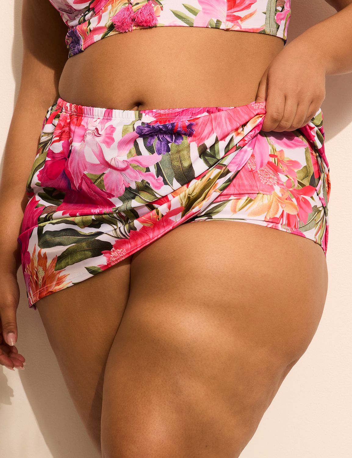Slitted Swim Skirt 1149875 HOP Product Image 3