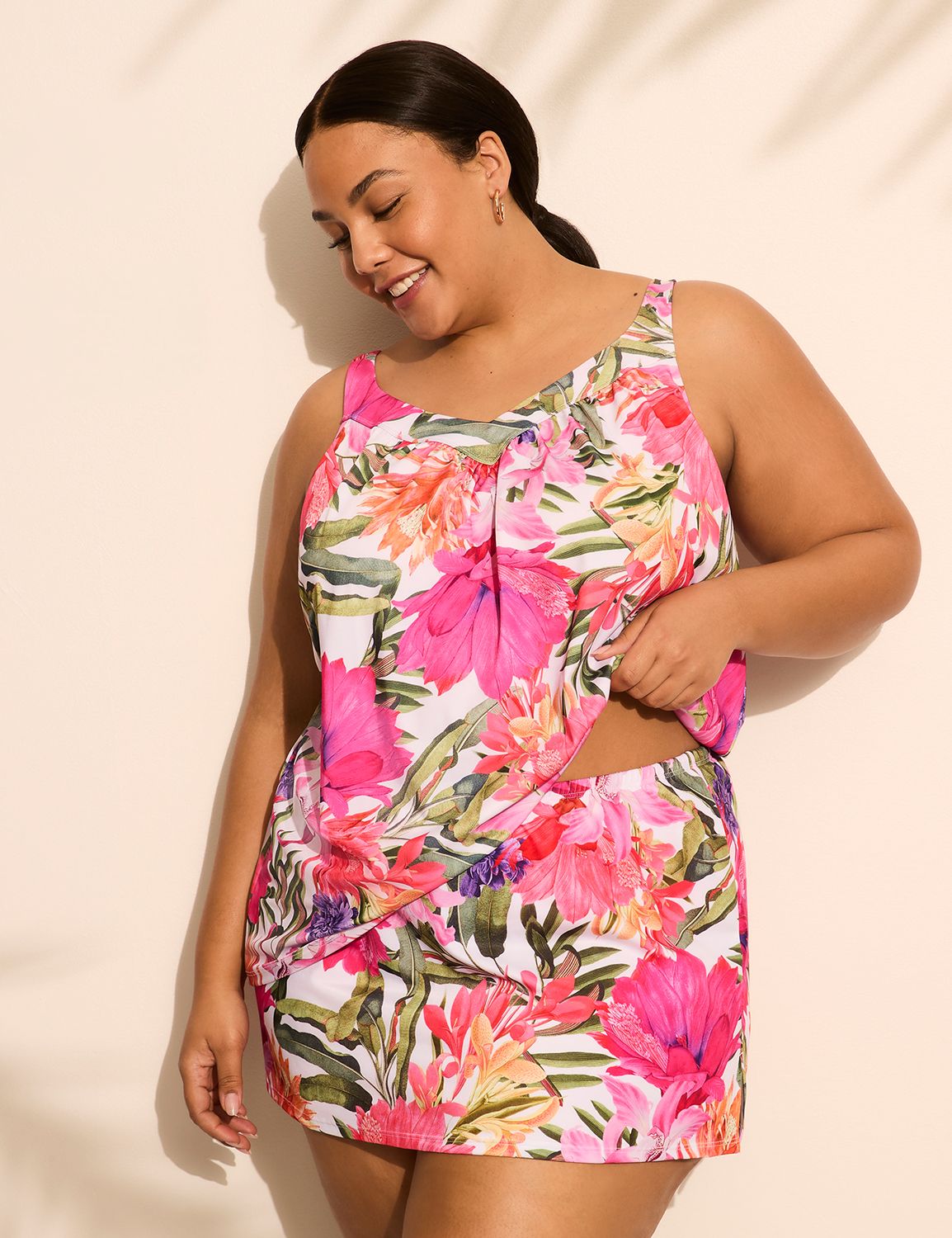 Slitted Swim Skirt 1149875 HOP Product Image 5