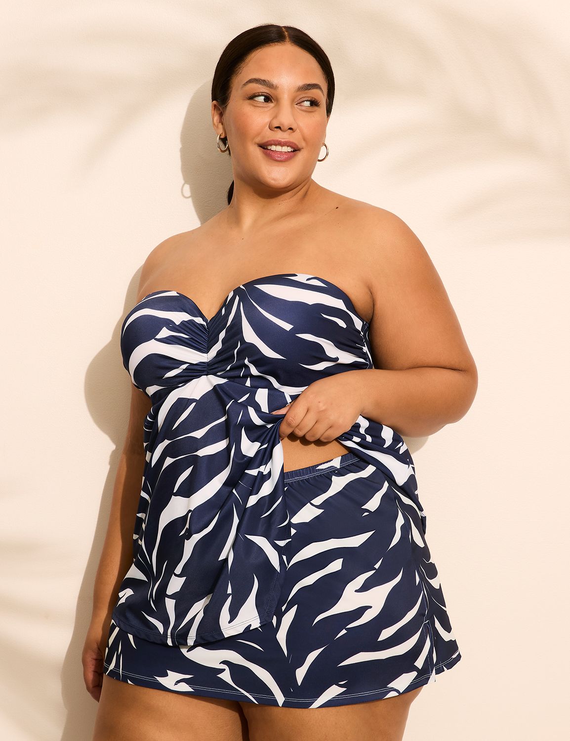 Slitted Swim Skirt 1149875 HOP Product Image 4