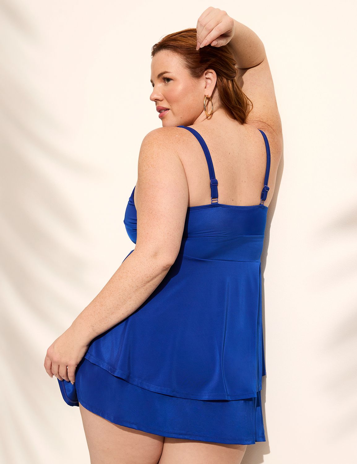 No-Wire Swing Tankini Top