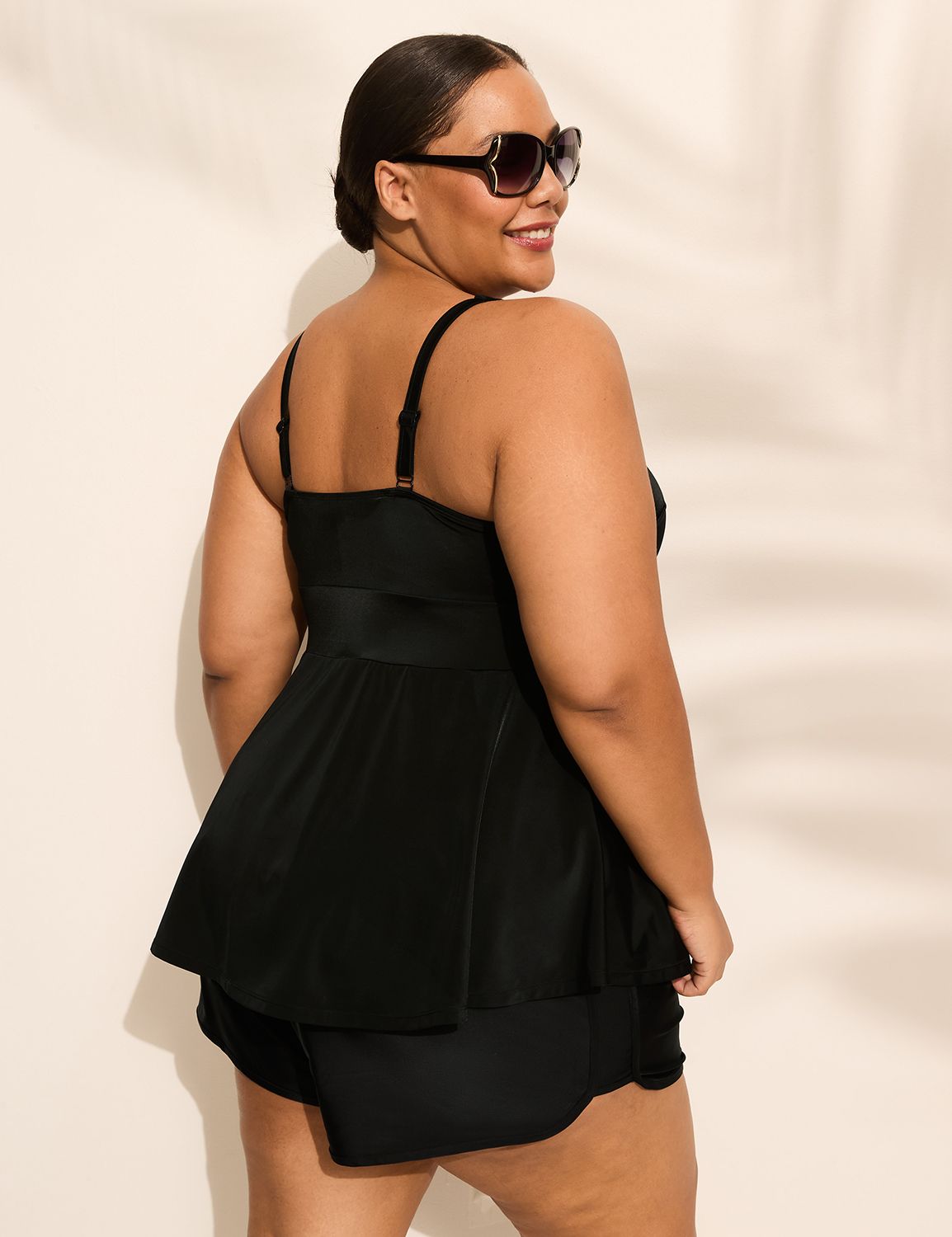 No-Wire Swing Tankini Top