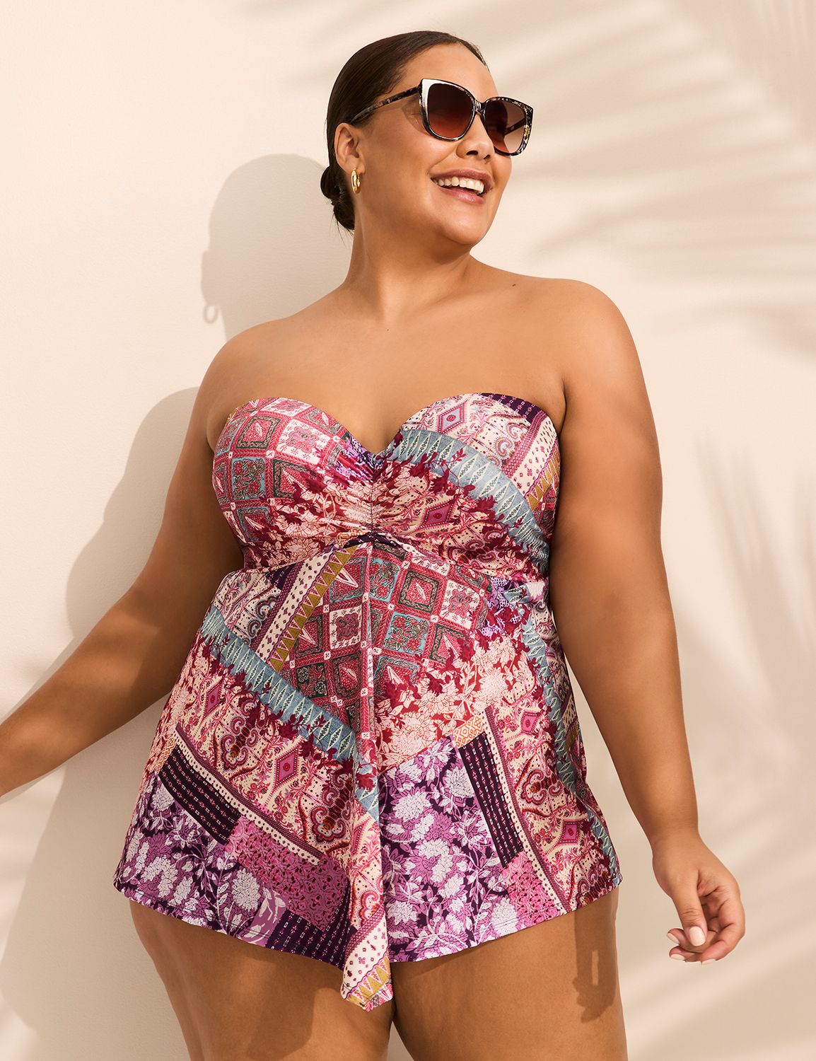 Underwire Swing Tankini Top