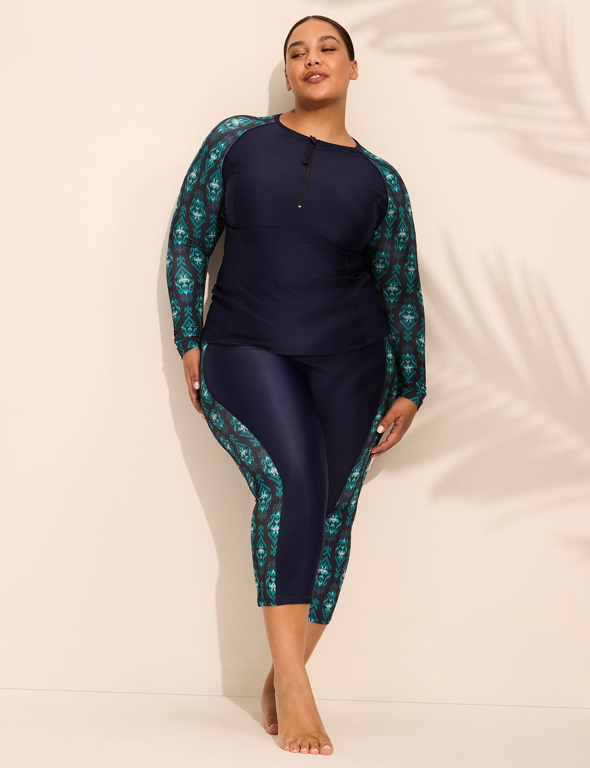 Swim Capri w/ Side Pocket 1148844 Product Image 3