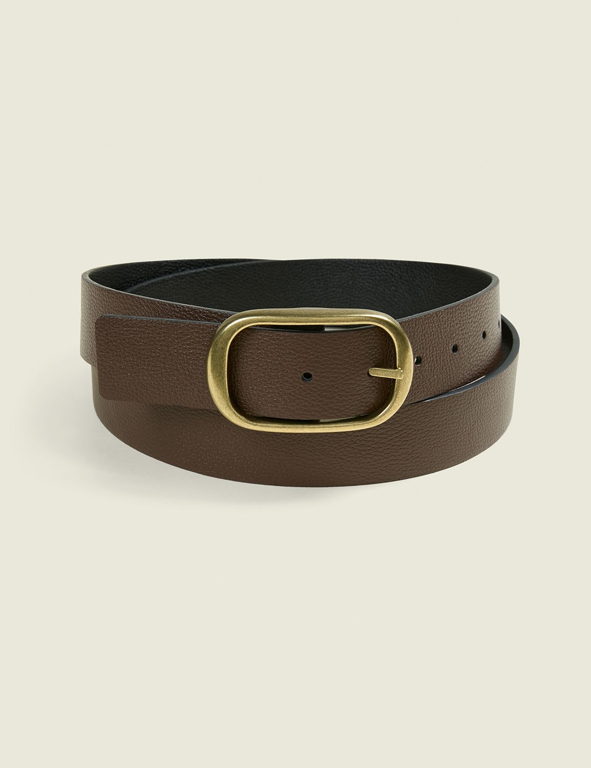 CASUAL OVAL BUCKLE REVERSIBLE BELT Product Image 2
