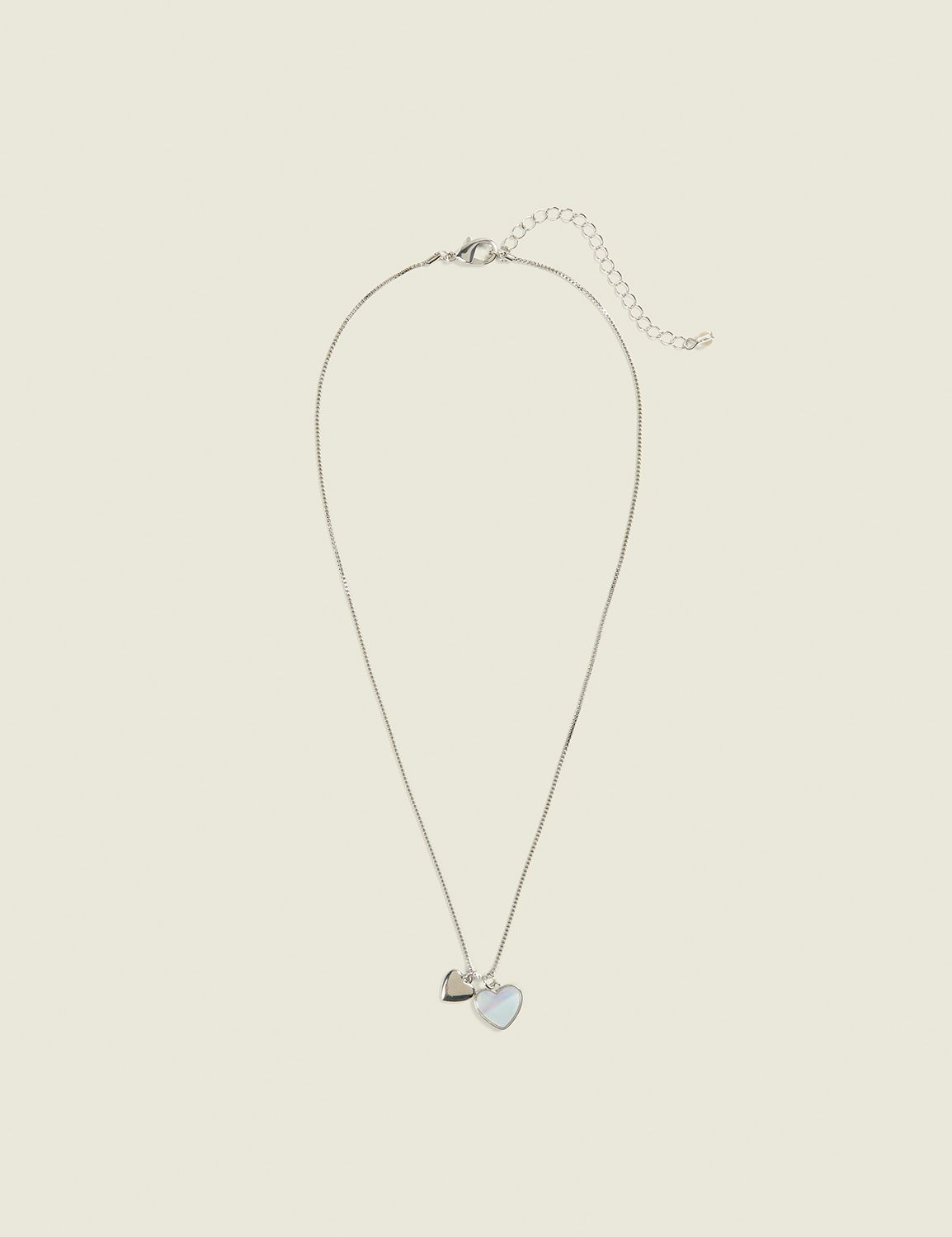Pearlized Heart Necklace | LaneBryant