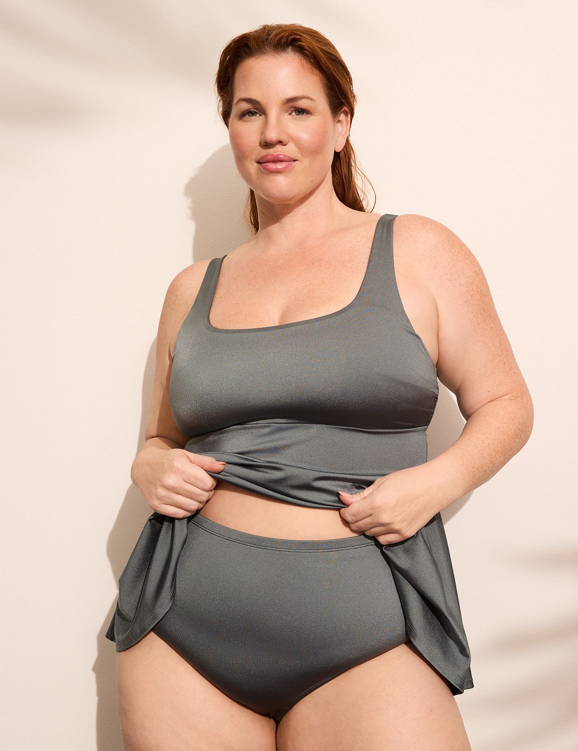 Shimmer NW Scoop Flare Tankini Product Image 5
