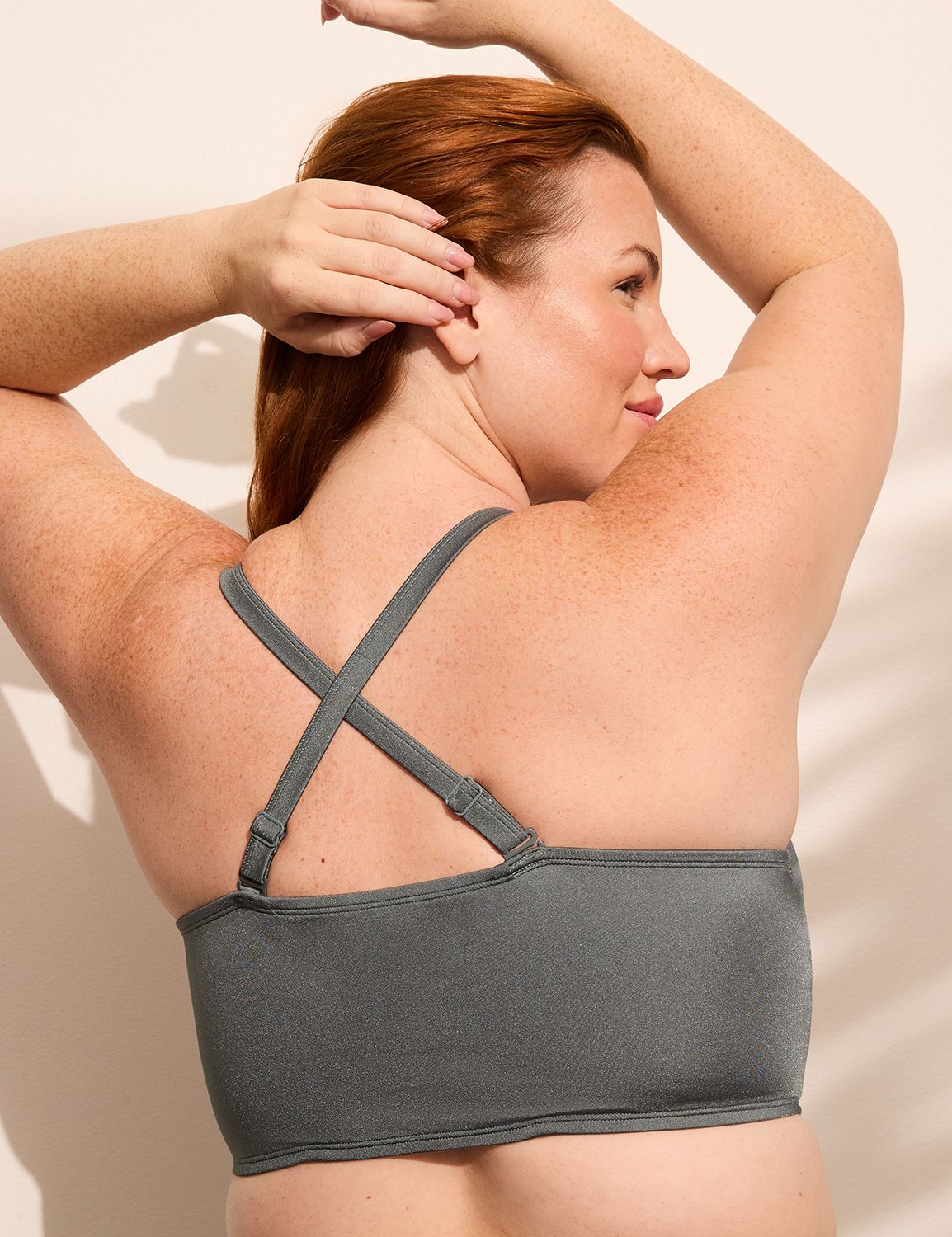 Shimmer Wrap Front Plunge UW Bikini Product Image 5
