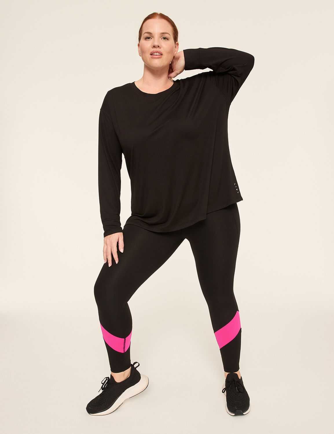 LIVI High Rise Soft 7/8 Legging Col Product Image 3